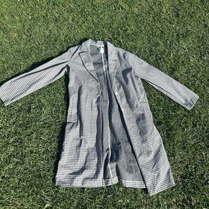 Women's Checkered Coat